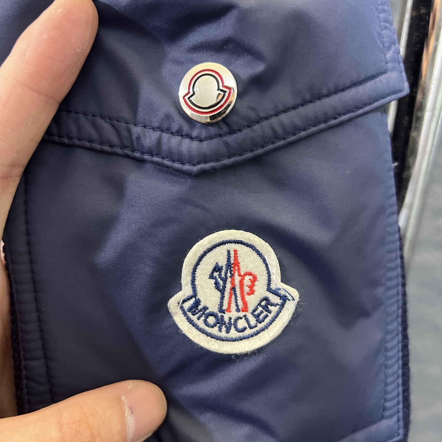 Moncler Down Jacket Knitted M-l-xl
