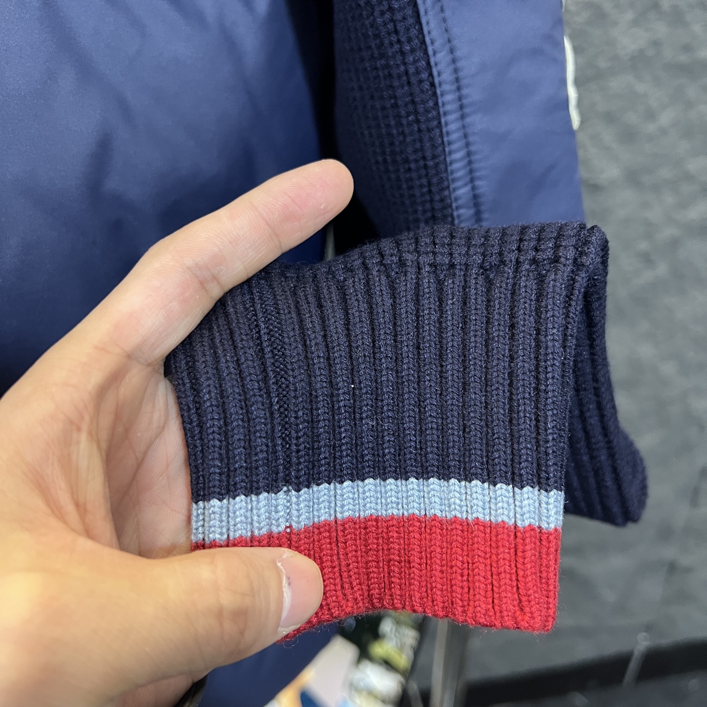 Moncler Down Jacket Knitted M-l-xl