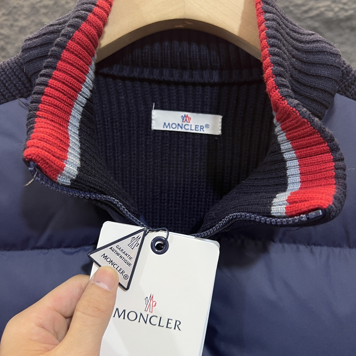 Moncler Down Jacket Knitted M-l-xl