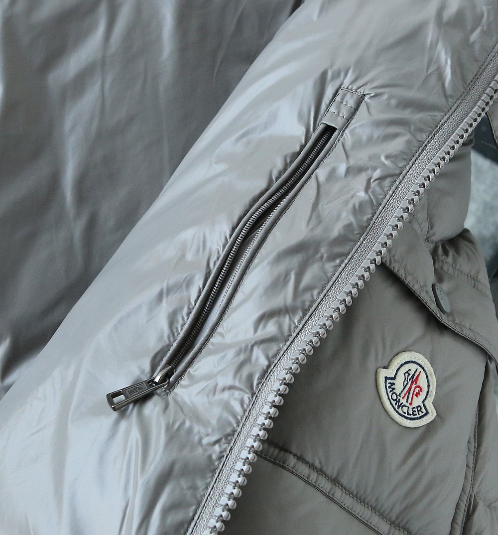 Moncler Couple Down Jacket Black Hooded M-l