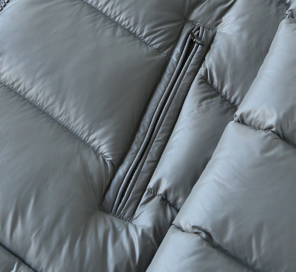 Moncler Couple Down Jacket Black Hooded M-l