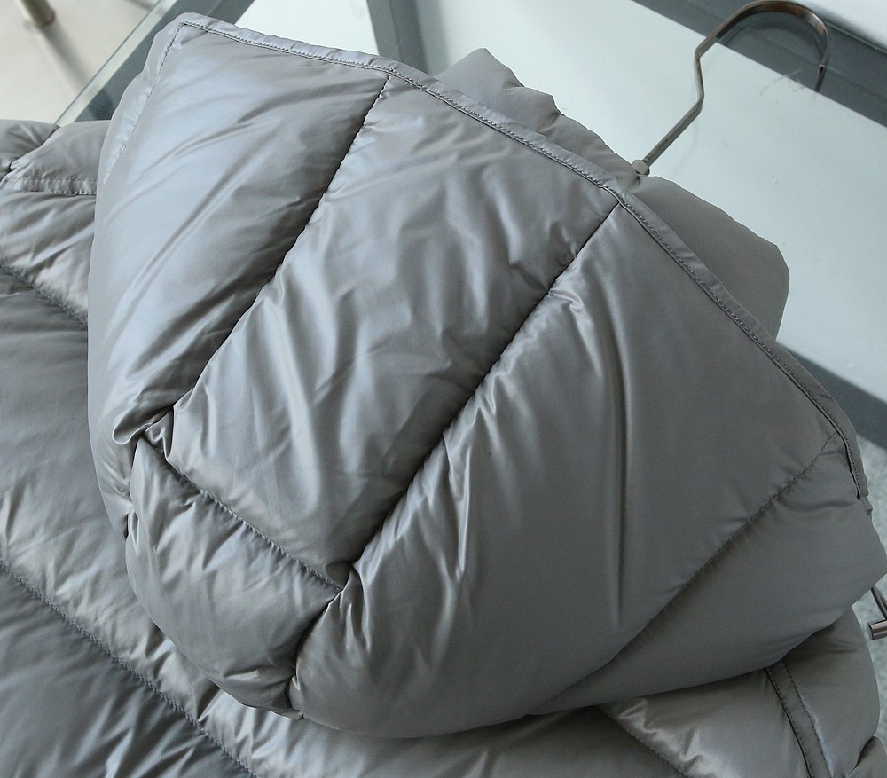 Moncler Couple Down Jacket Black Hooded M-l