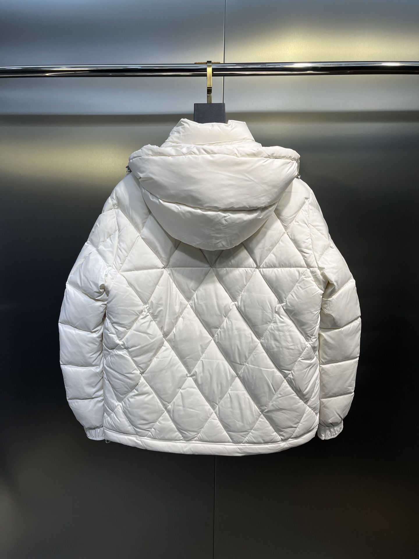 Moncler Couple Down Jacket White Duck Down S-m-l