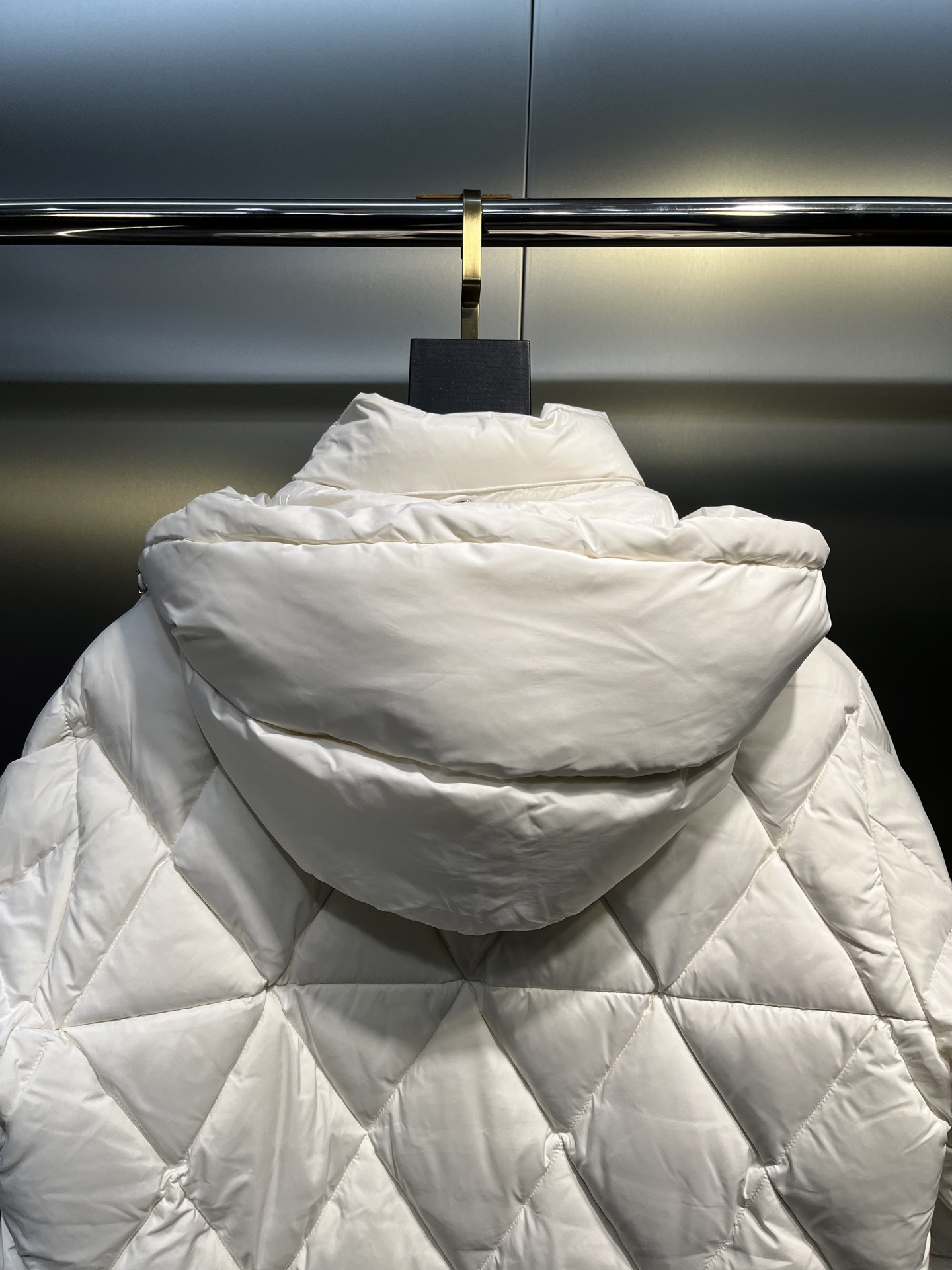 Moncler Couple Down Jacket White Duck Down S-m-l