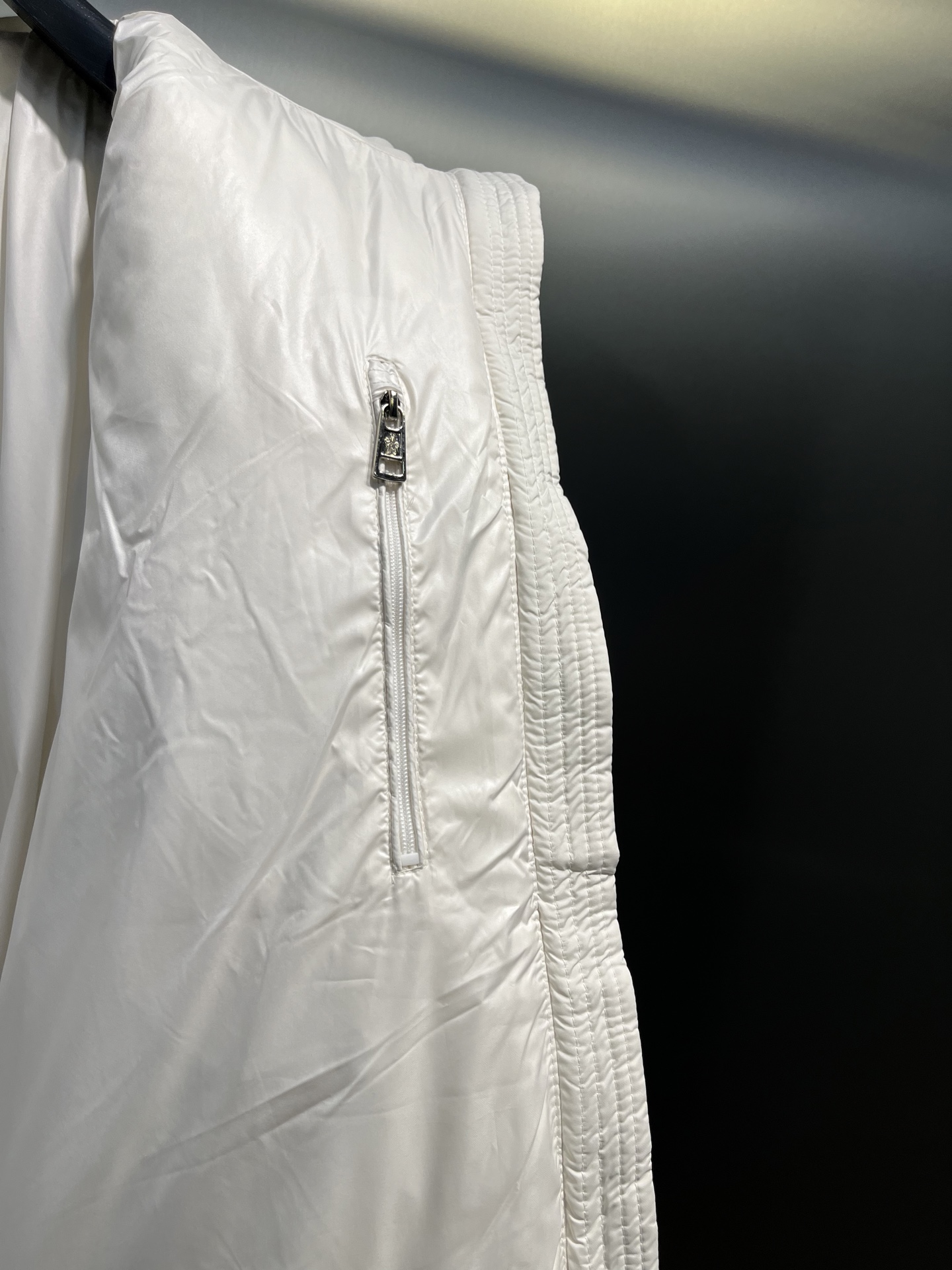 Moncler Couple Down Jacket White Duck Down S-m-l