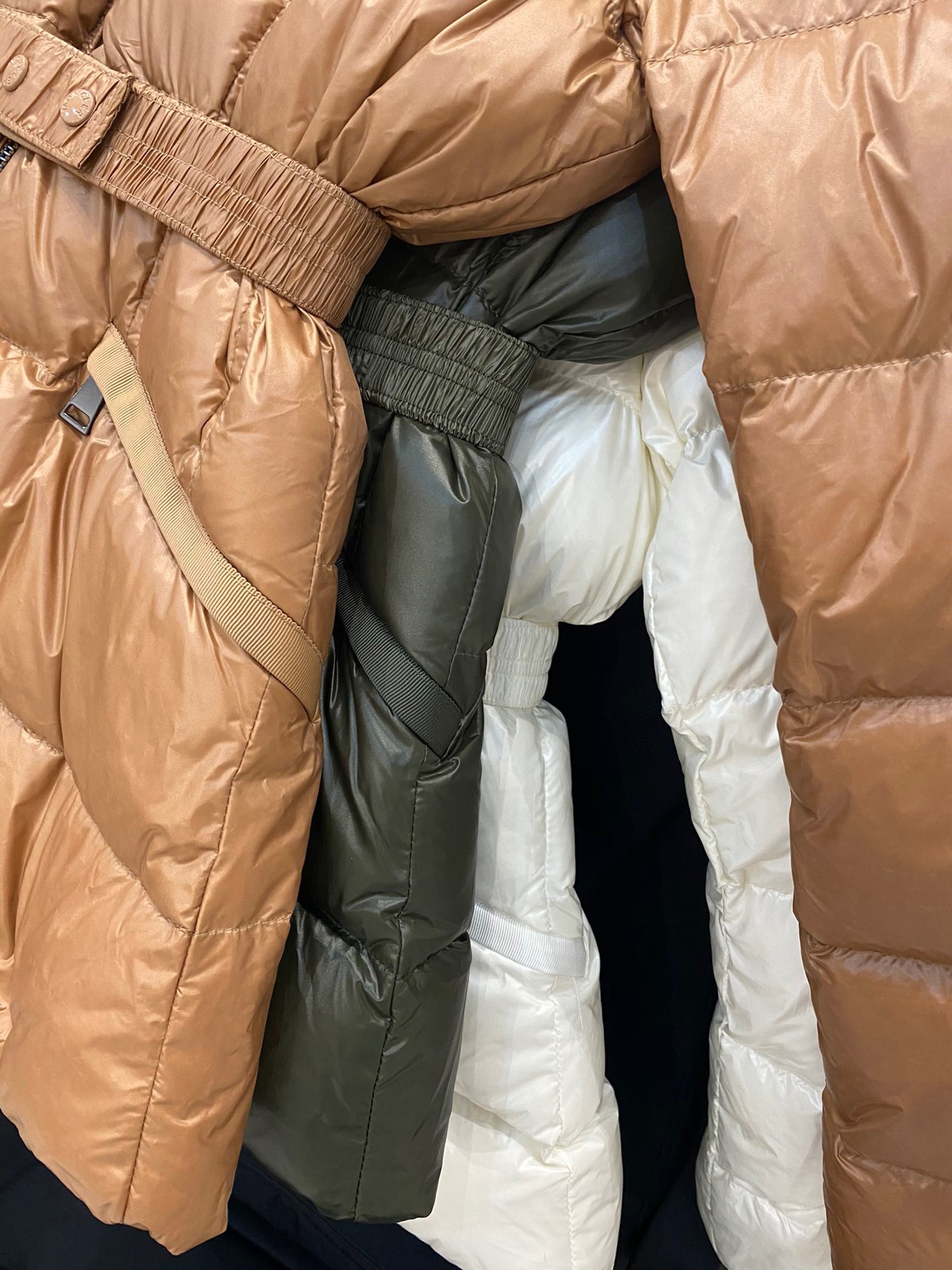 Moncler Female Down Jacket Black Hooded S-m-l