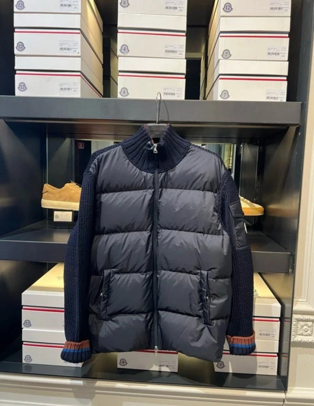 Moncler Male Basic Clothing Wool M-l-xl