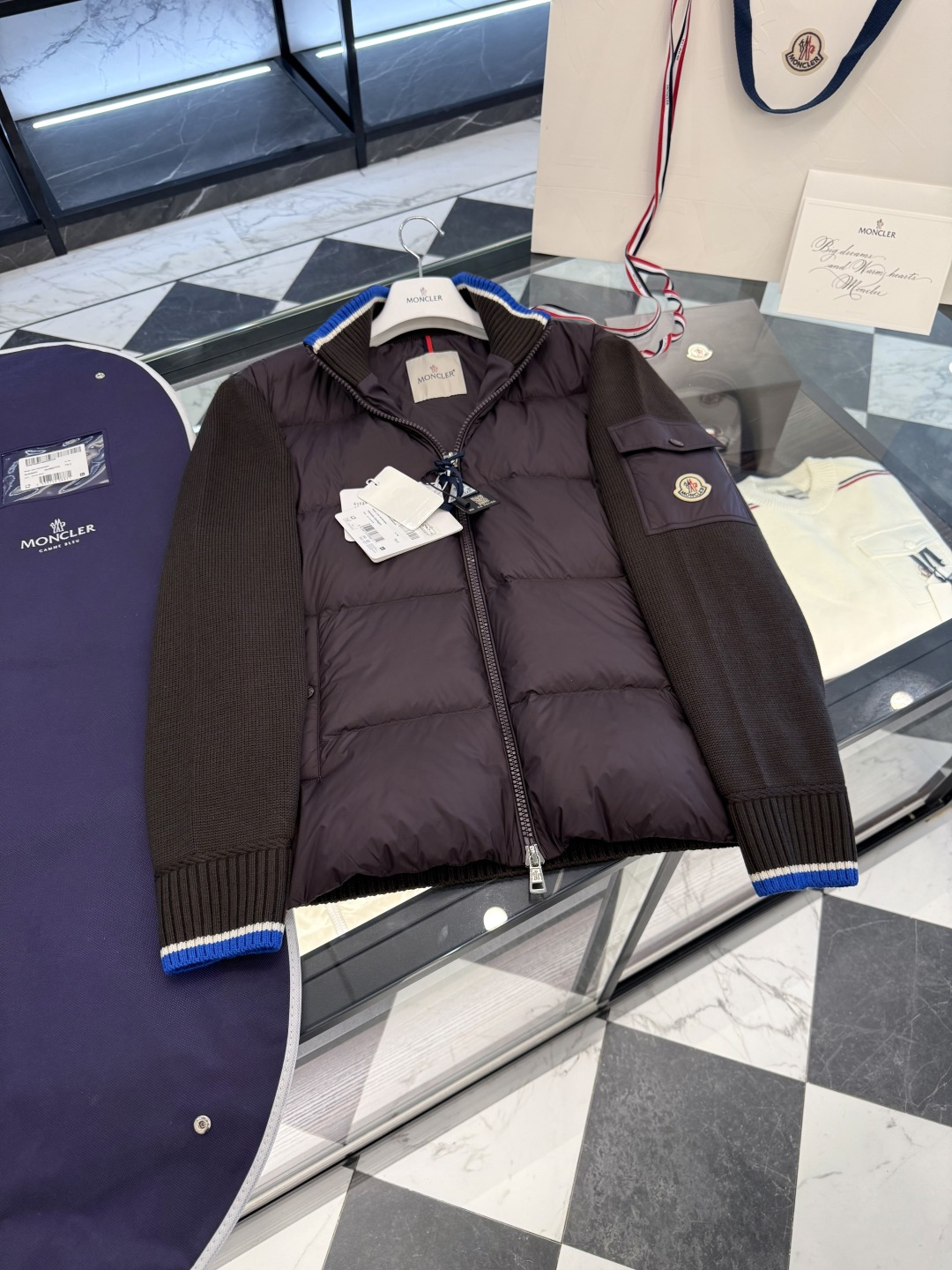 Moncler Male Basic Clothing Wool M-l-xl