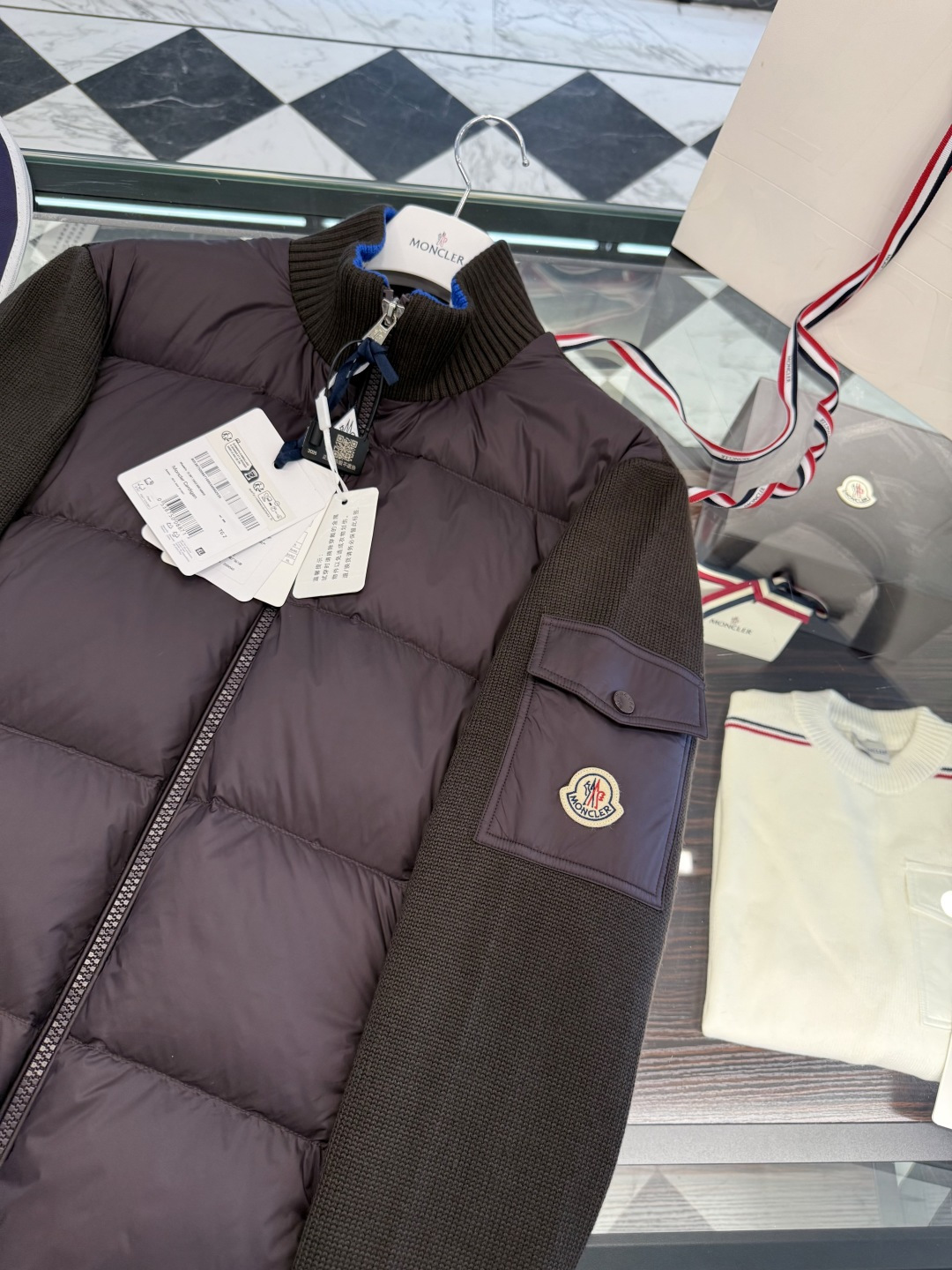 Moncler Male Basic Clothing Wool M-l-xl