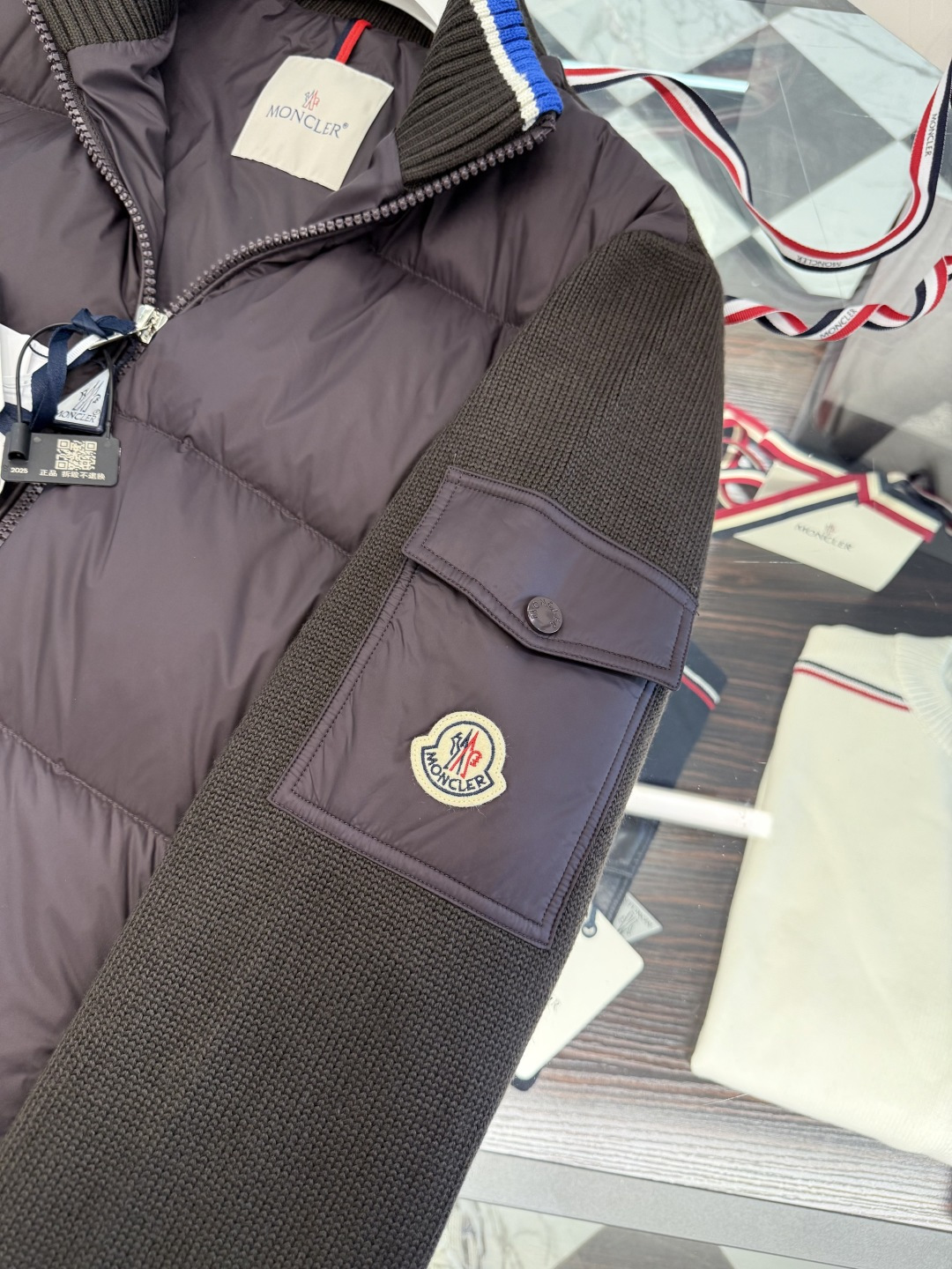 Moncler Male Basic Clothing Wool M-l-xl