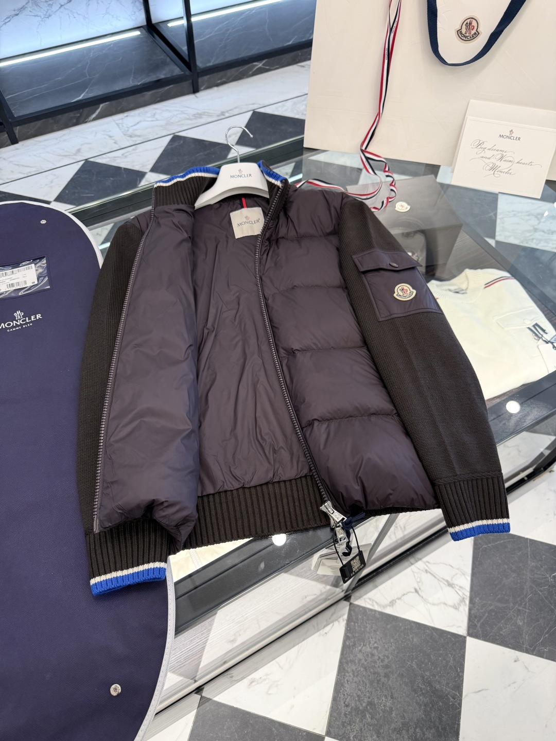 Moncler Male Basic Clothing Wool M-l-xl