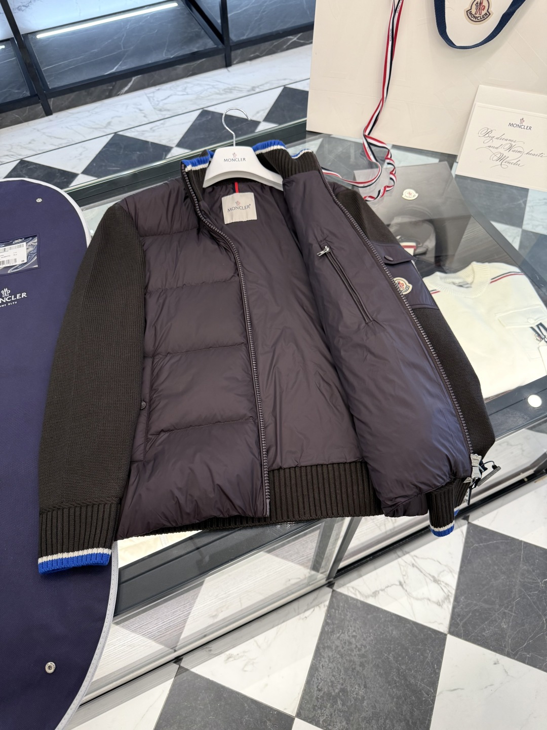 Moncler Male Basic Clothing Wool M-l-xl