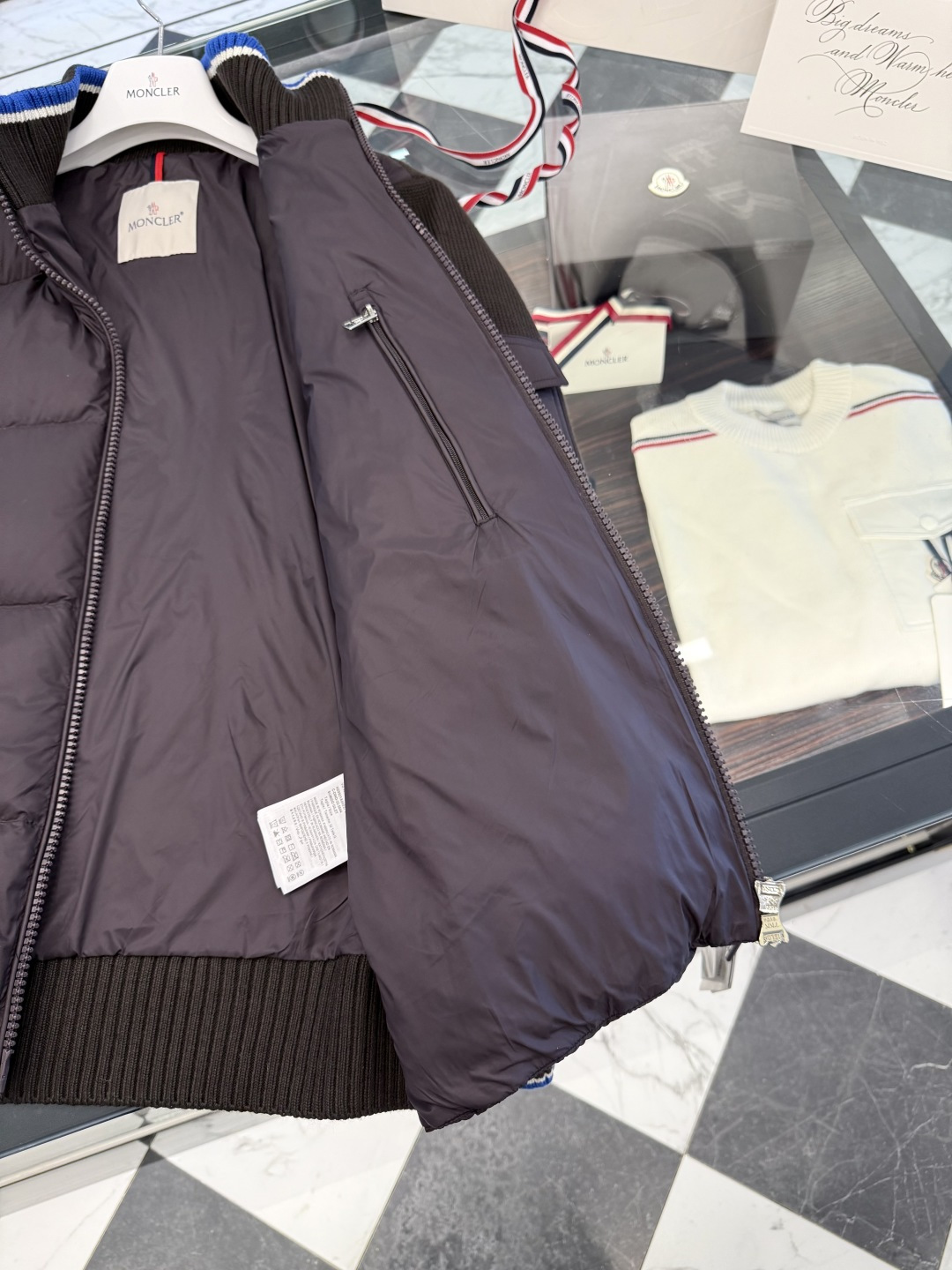 Moncler Male Basic Clothing Wool M-l-xl