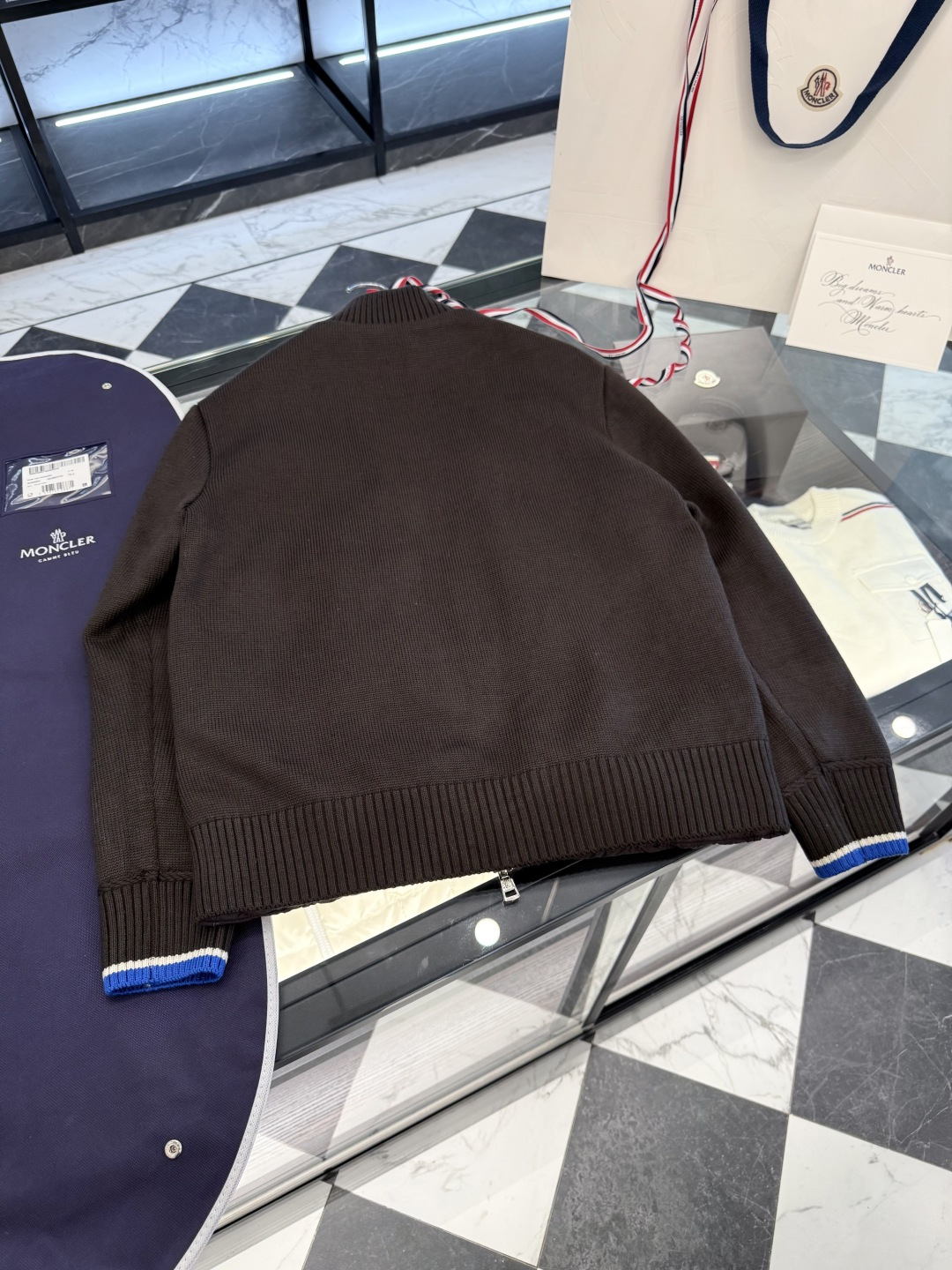 Moncler Male Basic Clothing Wool M-l-xl