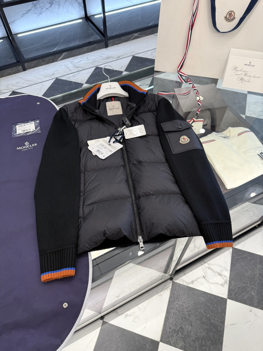 Moncler Male Basic Clothing Wool M-l-xl