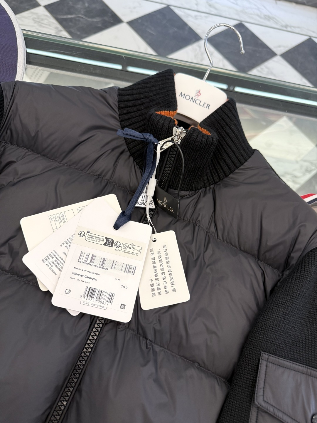 Moncler Male Basic Clothing Wool M-l-xl