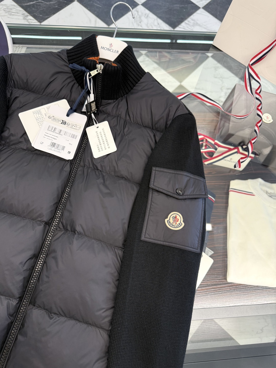 Moncler Male Basic Clothing Wool M-l-xl