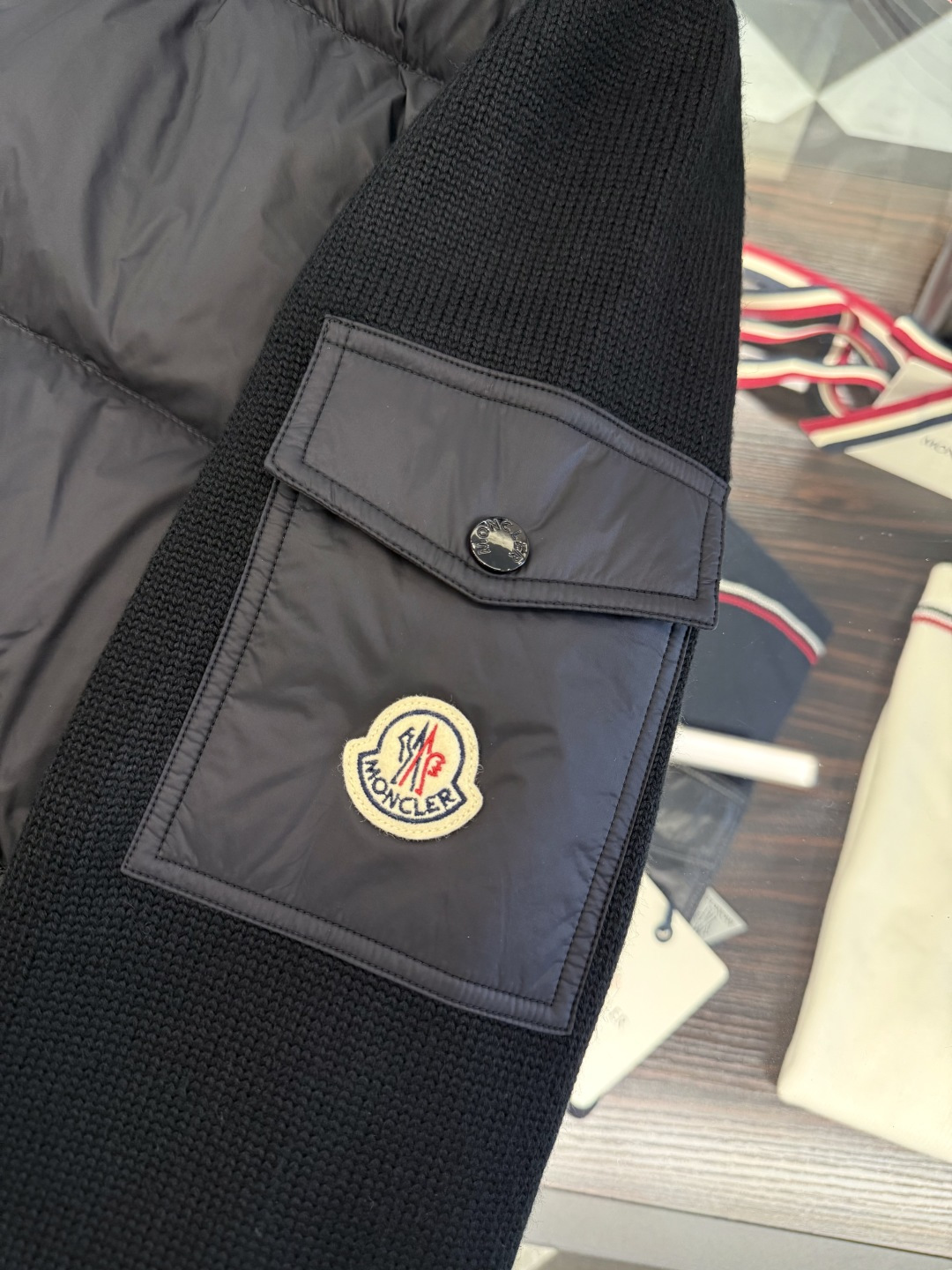 Moncler Male Basic Clothing Wool M-l-xl