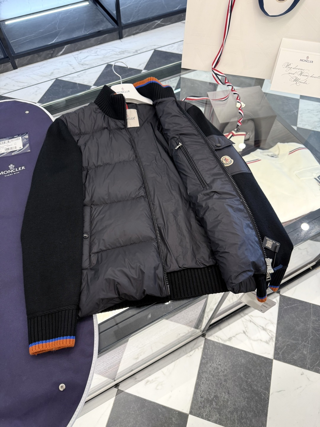 Moncler Male Basic Clothing Wool M-l-xl
