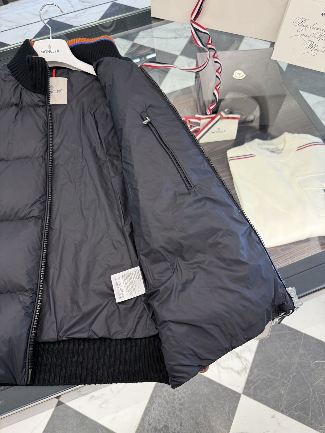 Moncler Male Basic Clothing Wool M-l-xl