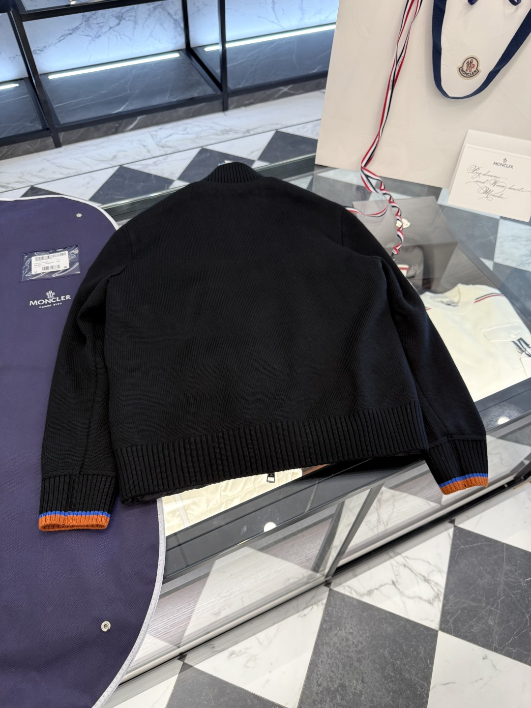 Moncler Male Basic Clothing Wool M-l-xl