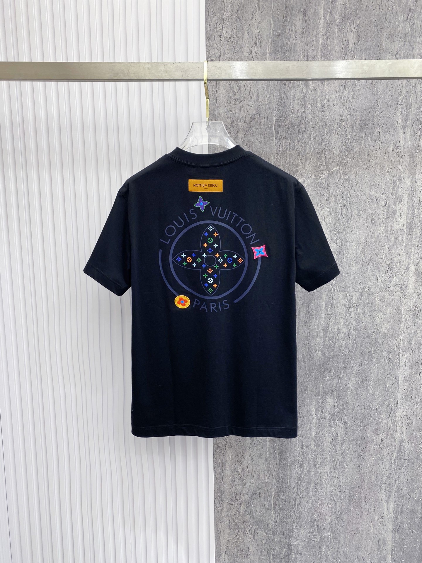 Louis Vuitton Basic Clothing Cotton Black S-l-xxl