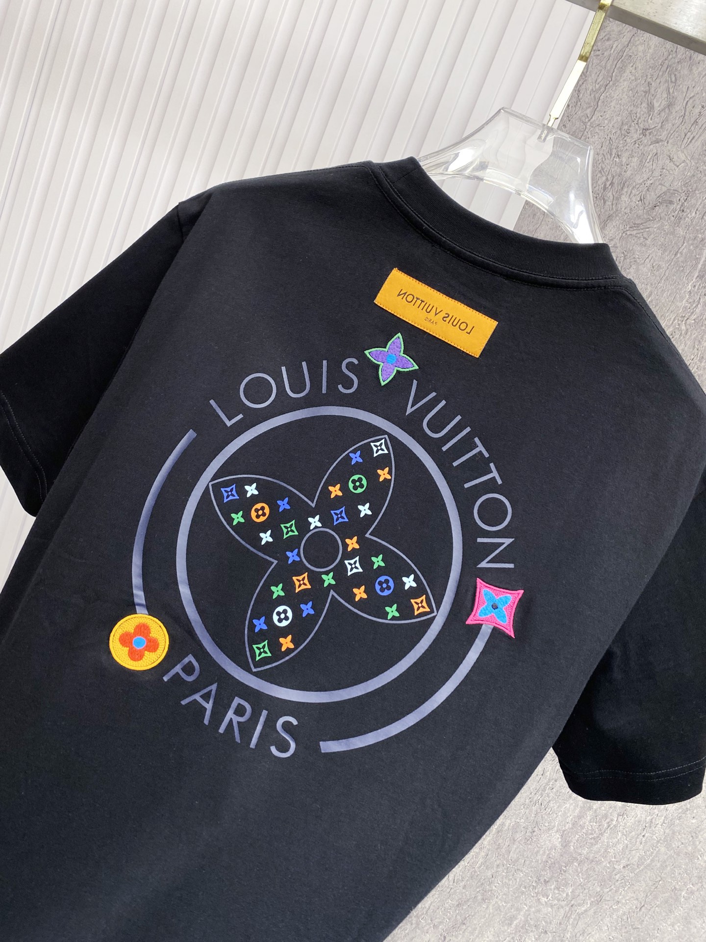 Louis Vuitton Basic Clothing Cotton Black S-l-xxl