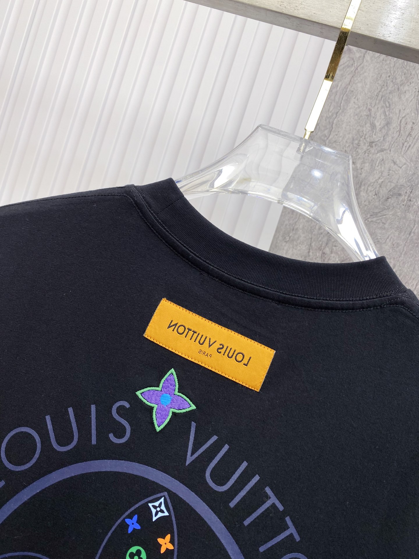 Louis Vuitton Basic Clothing Cotton Black S-l-xxl