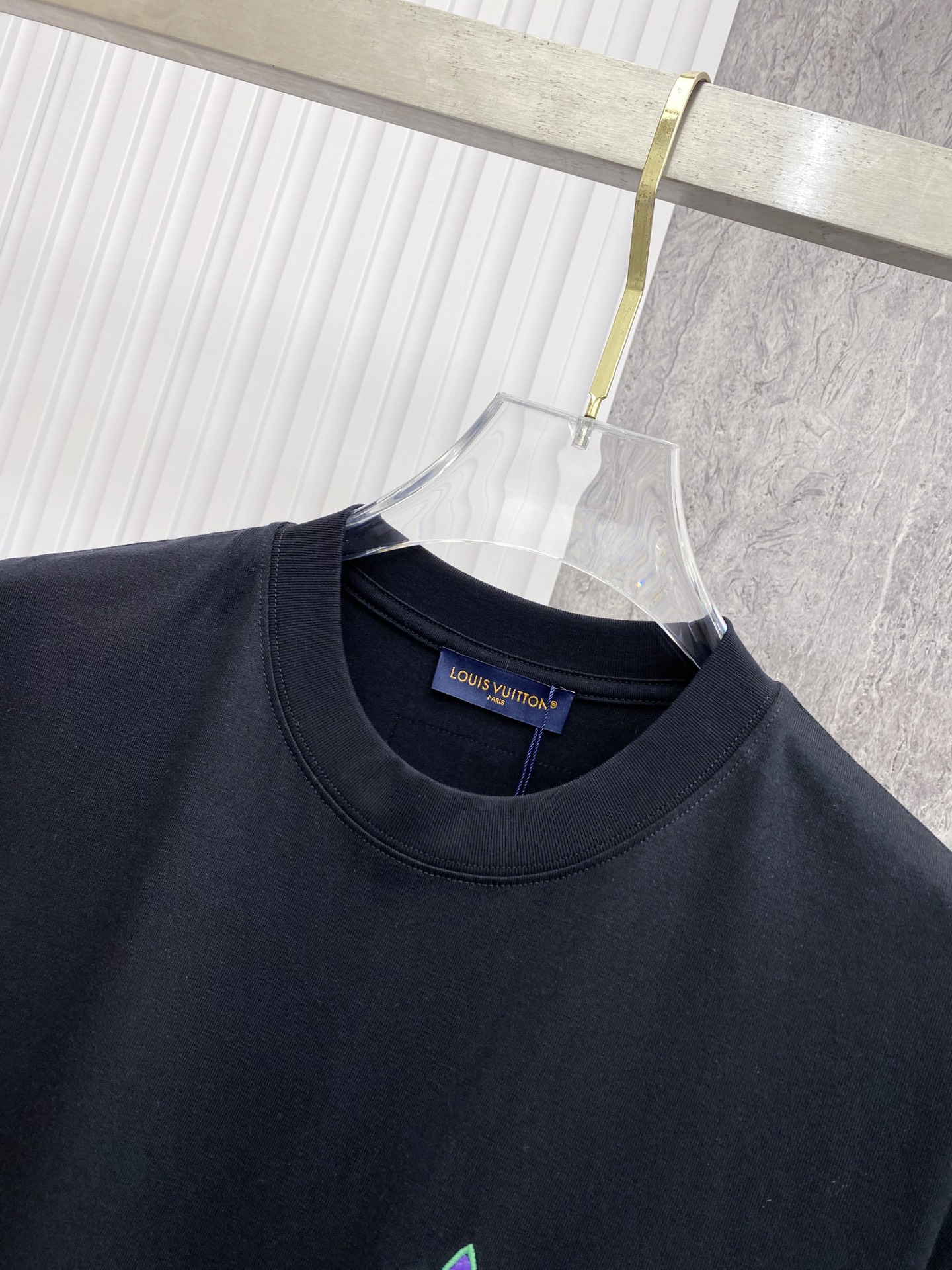 Louis Vuitton Basic Clothing Cotton Black S-l-xxl