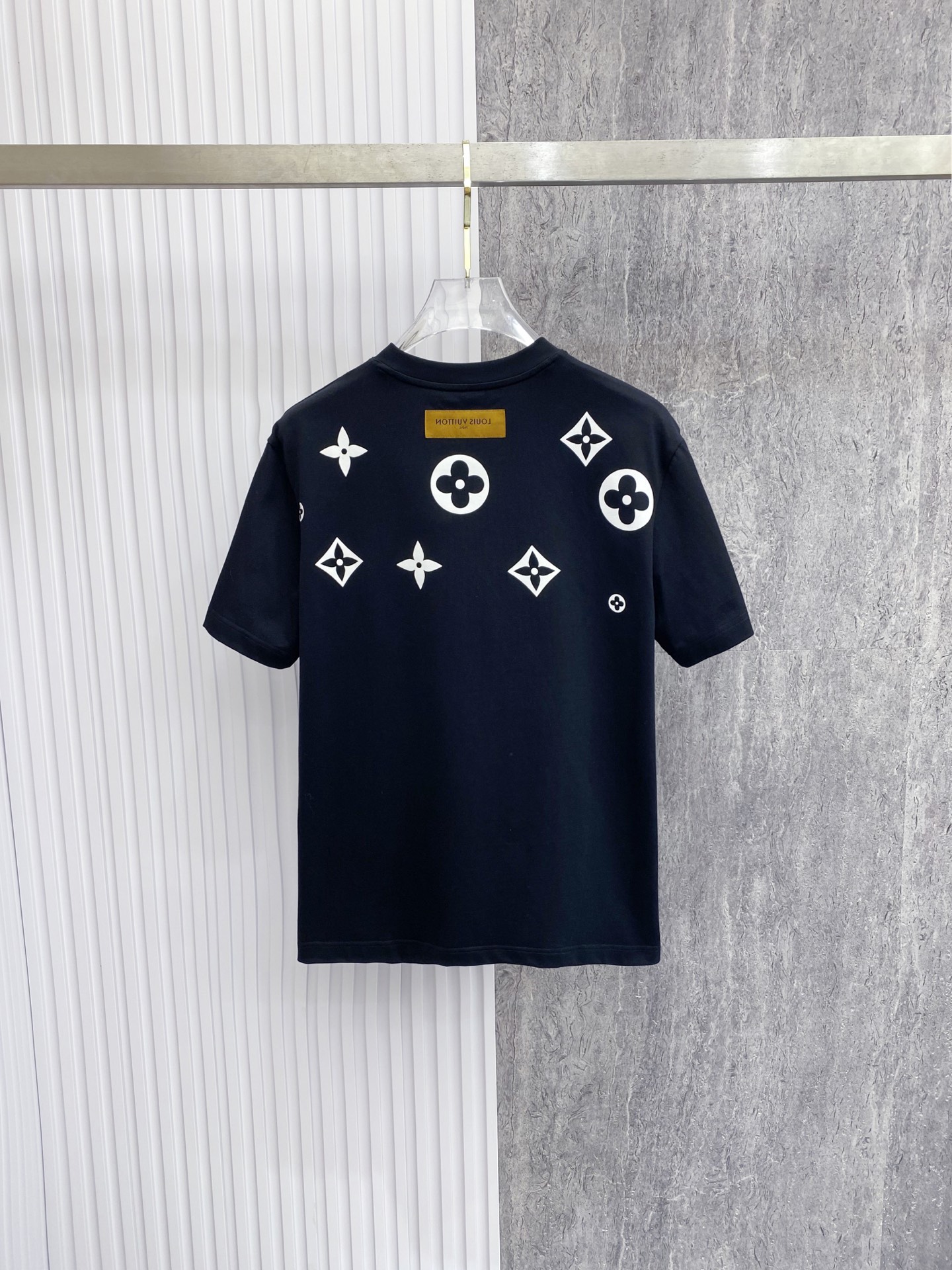 Louis Vuitton Basic Clothing Cotton Black S-l-xxl