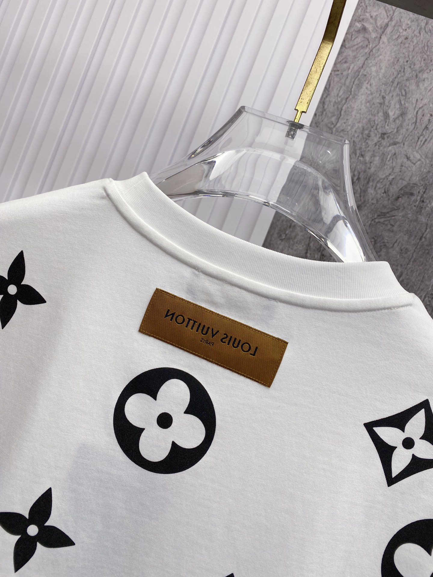 Louis Vuitton Basic Clothing Cotton Black S-l-xxl