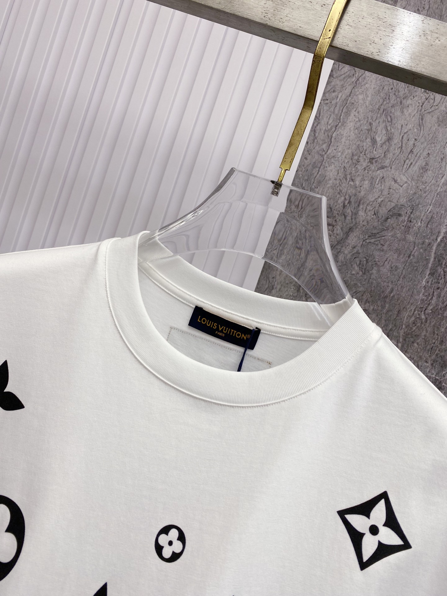 Louis Vuitton Basic Clothing Cotton Black S-l-xxl
