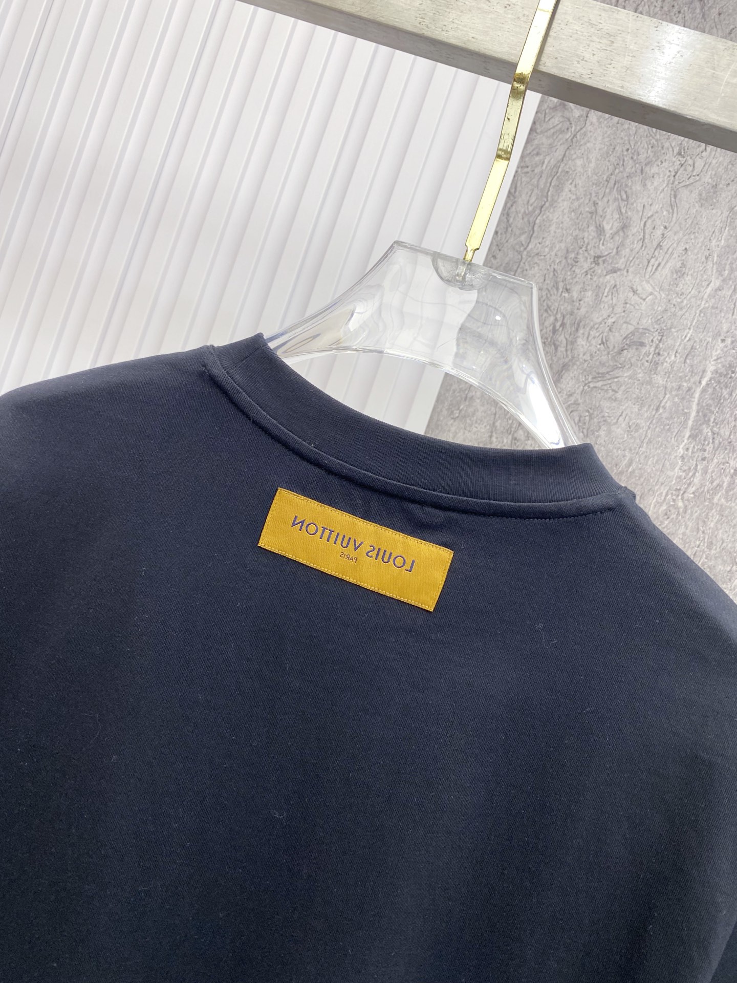 Louis Vuitton Basic Clothing Cotton Black S-l-xxl
