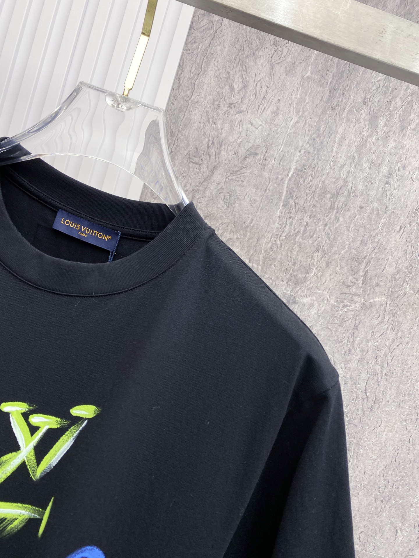 Louis Vuitton Basic Clothing Cotton Black S-l-xxl