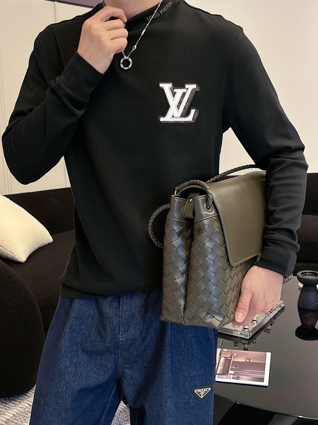 Louis Vuitton Male Basic Clothing Cotton S-l-xxl
