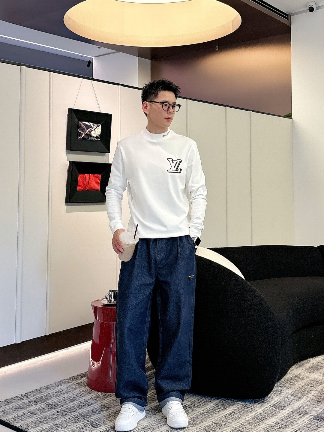 Louis Vuitton Male Basic Clothing Cotton S-l-xxl