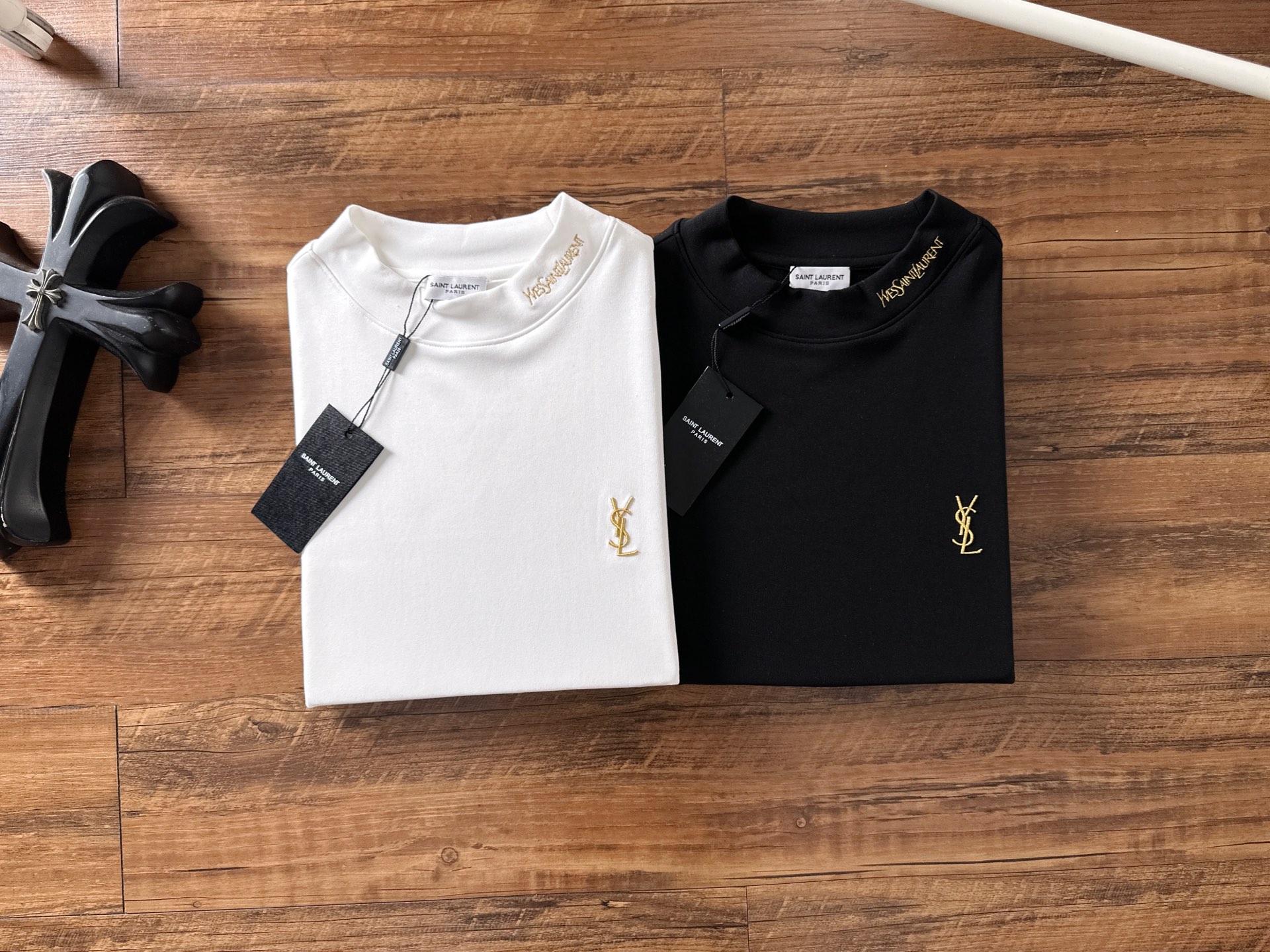 Saint Laurent Male Basic Clothing Cotton S-l-xxl