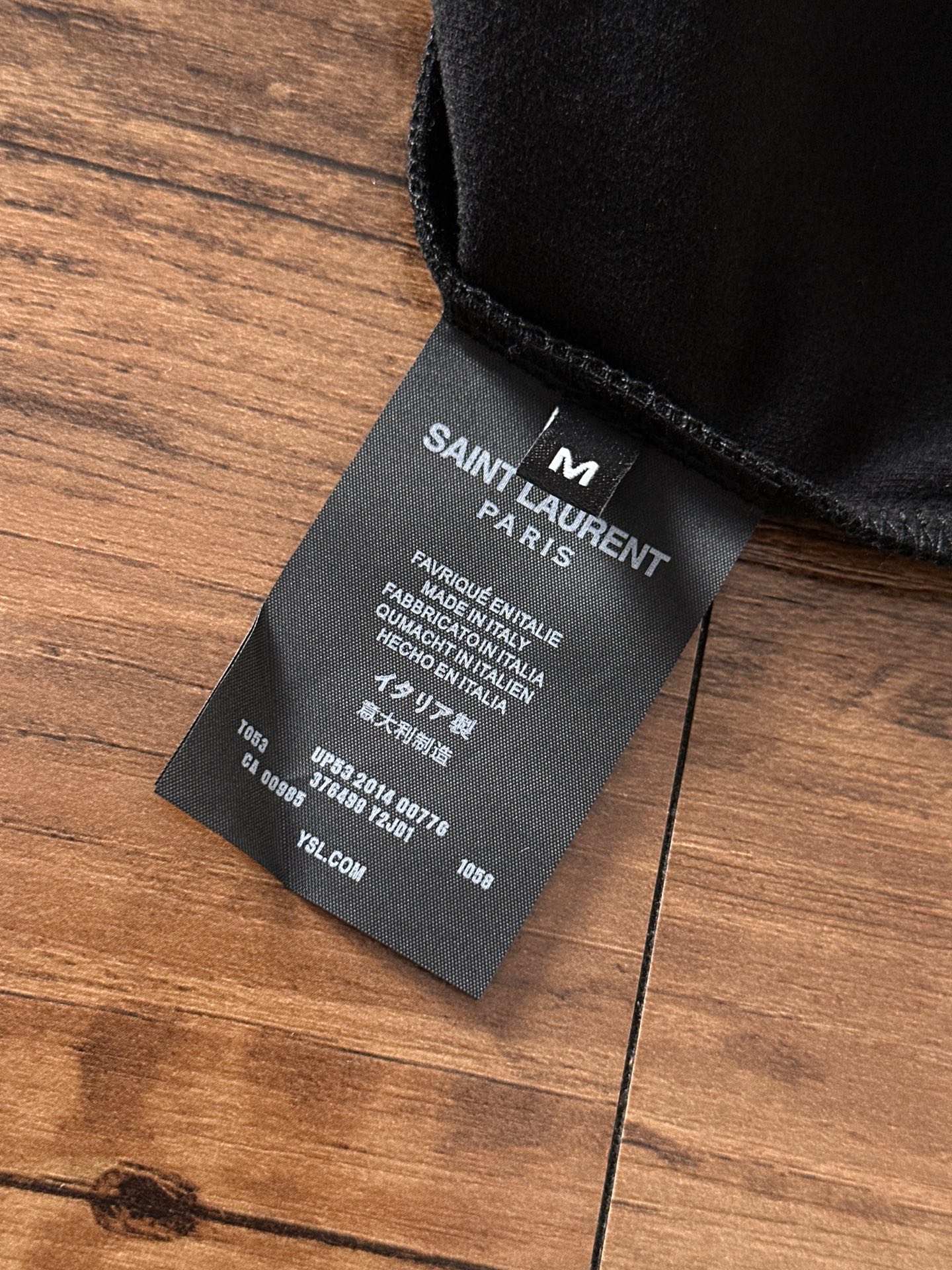 Saint Laurent Male Basic Clothing Cotton S-l-xxl