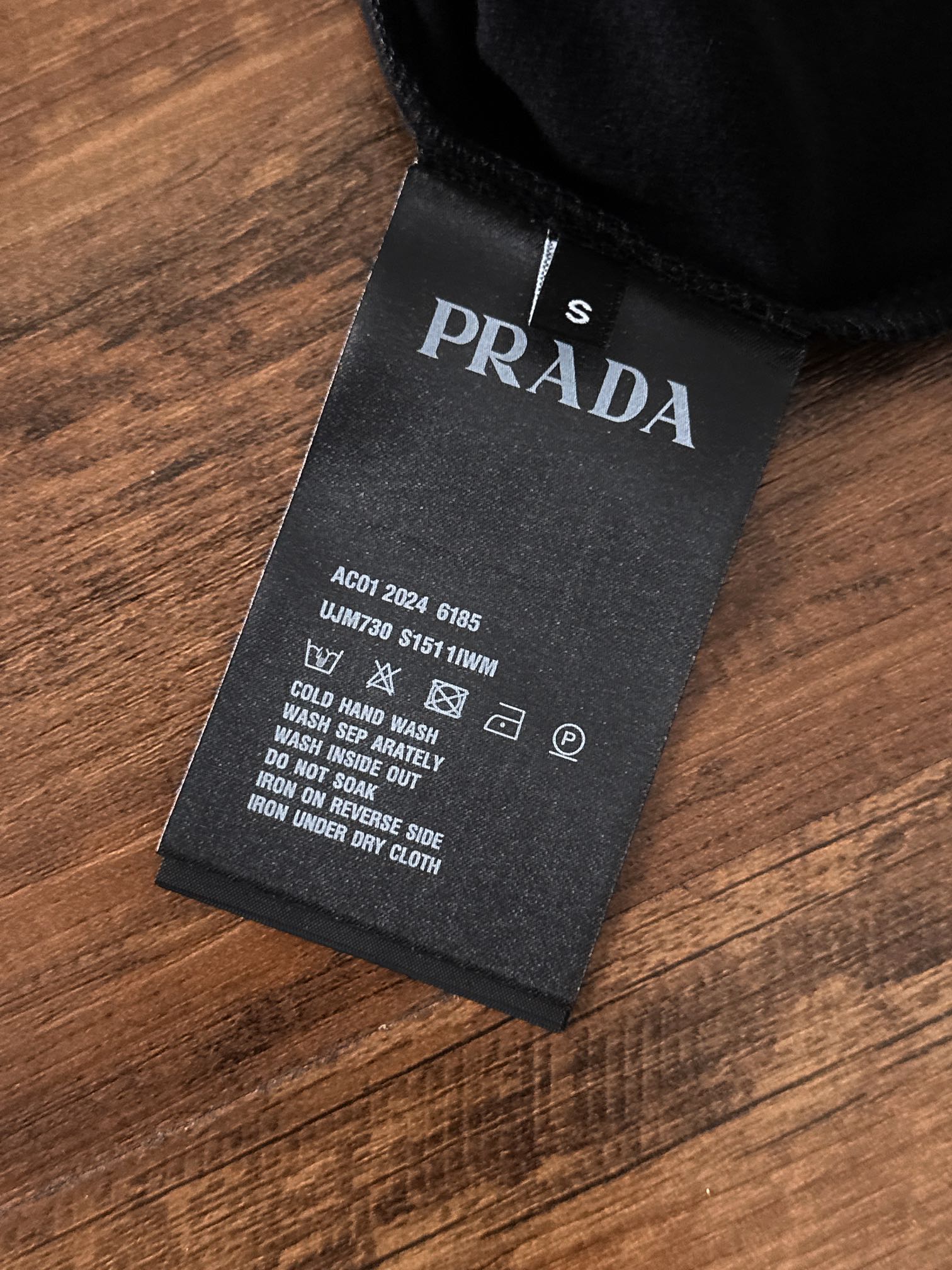 Prada Male Basic Clothing Cotton S-l-xxl