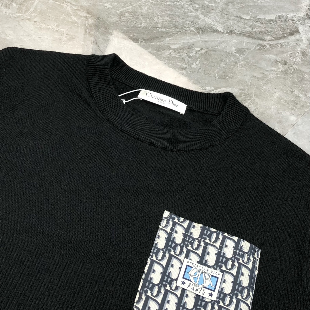 Dior Male Basic Clothing Wool Black M-l-xl