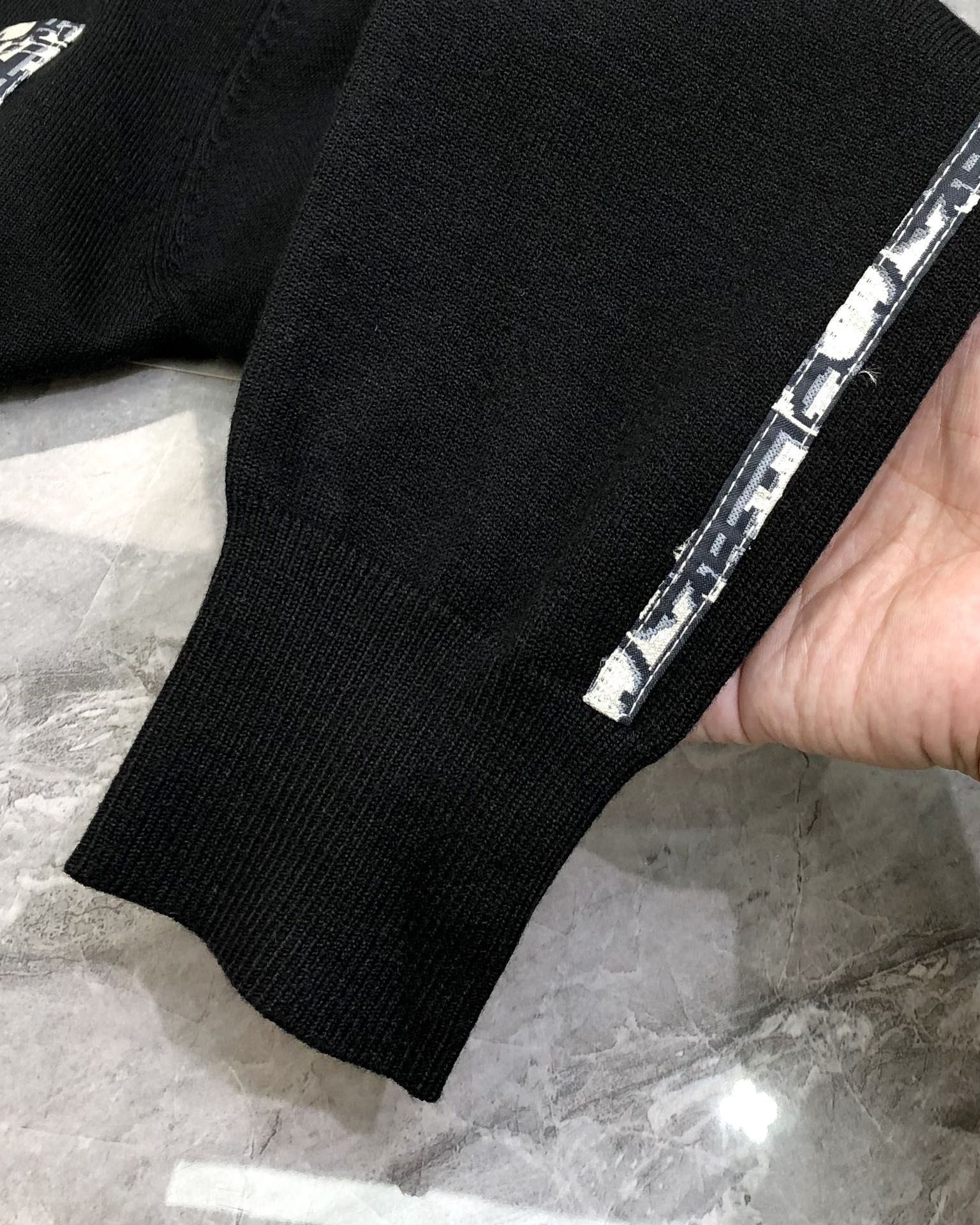 Dior Male Basic Clothing Wool Black M-l-xl