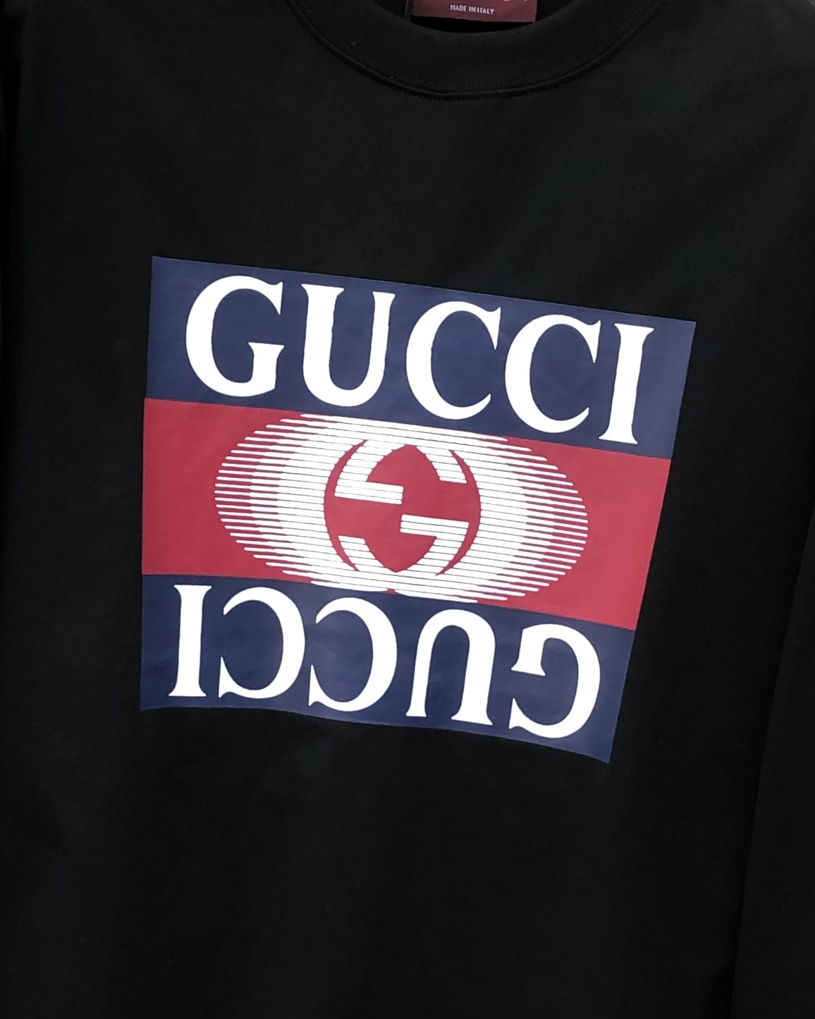 Gucci Male Basic Clothing Cotton Black Xs-l-xl
