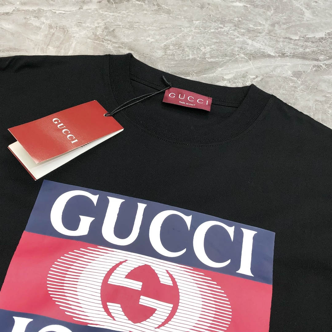 Gucci Male Basic Clothing Cotton Black Xs-l-xl
