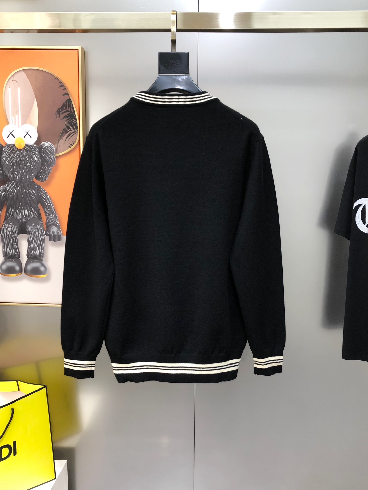 Gucci Male Basic Clothing Wool Black M-l-xl