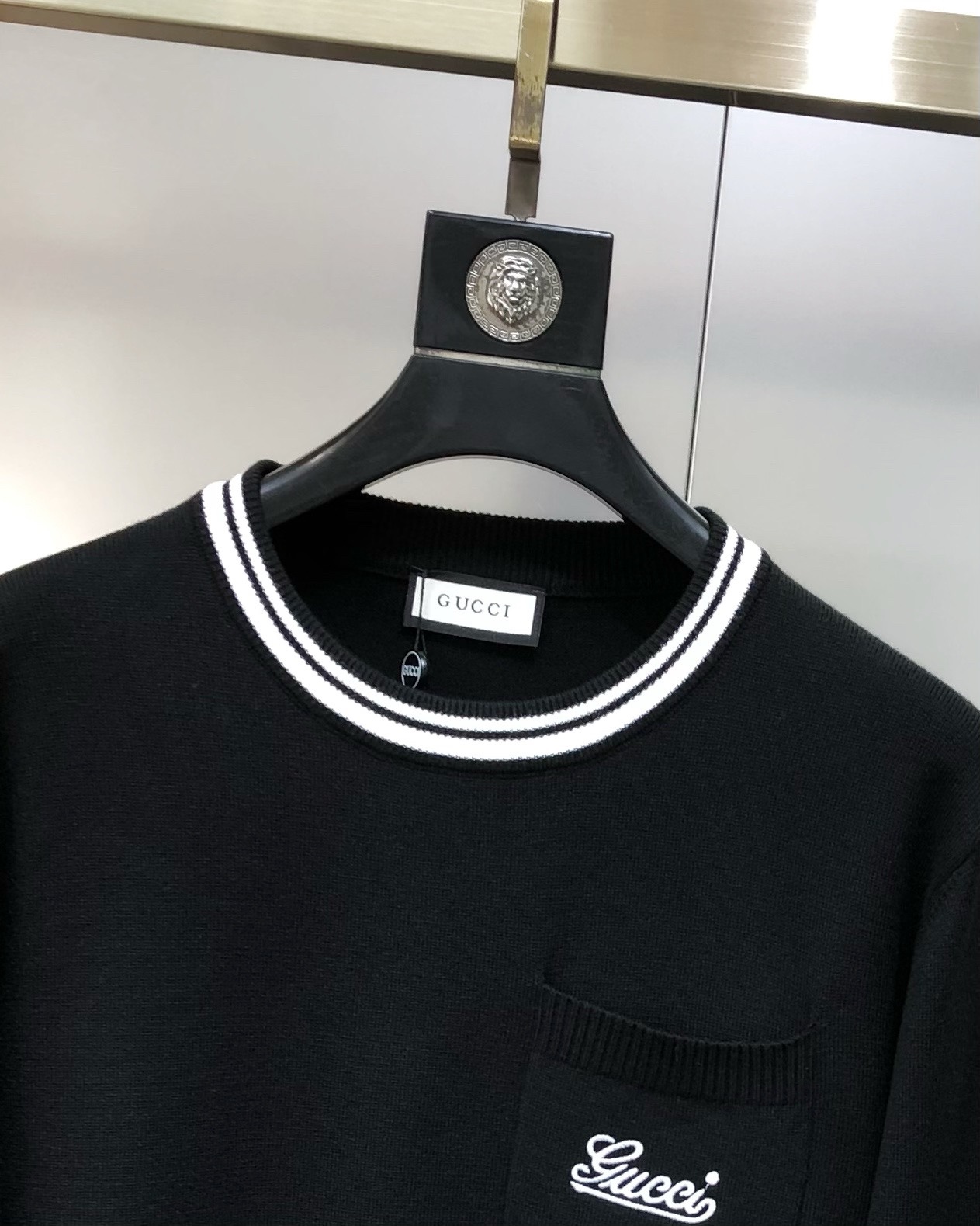 Gucci Male Basic Clothing Wool Black M-l-xl