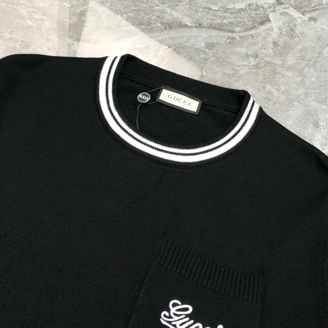 Gucci Male Basic Clothing Wool Black M-l-xl