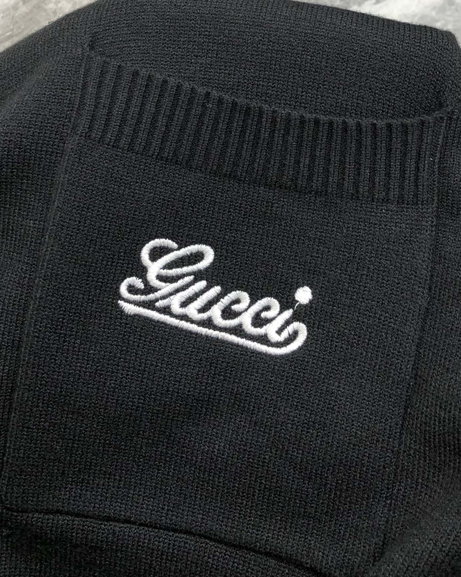 Gucci Male Basic Clothing Wool Black M-l-xl