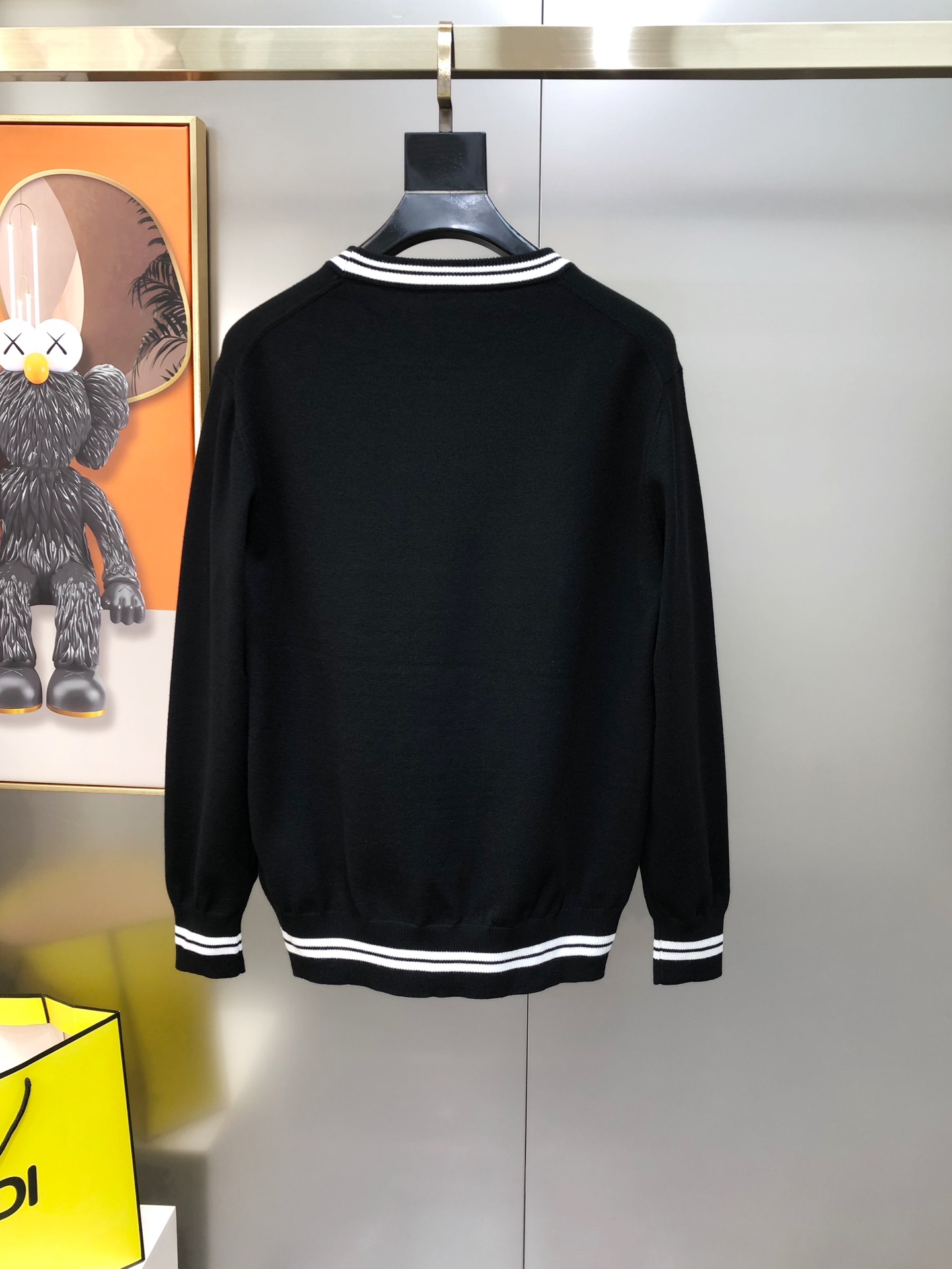 Gucci Male Basic Clothing Wool Black M-l-xl