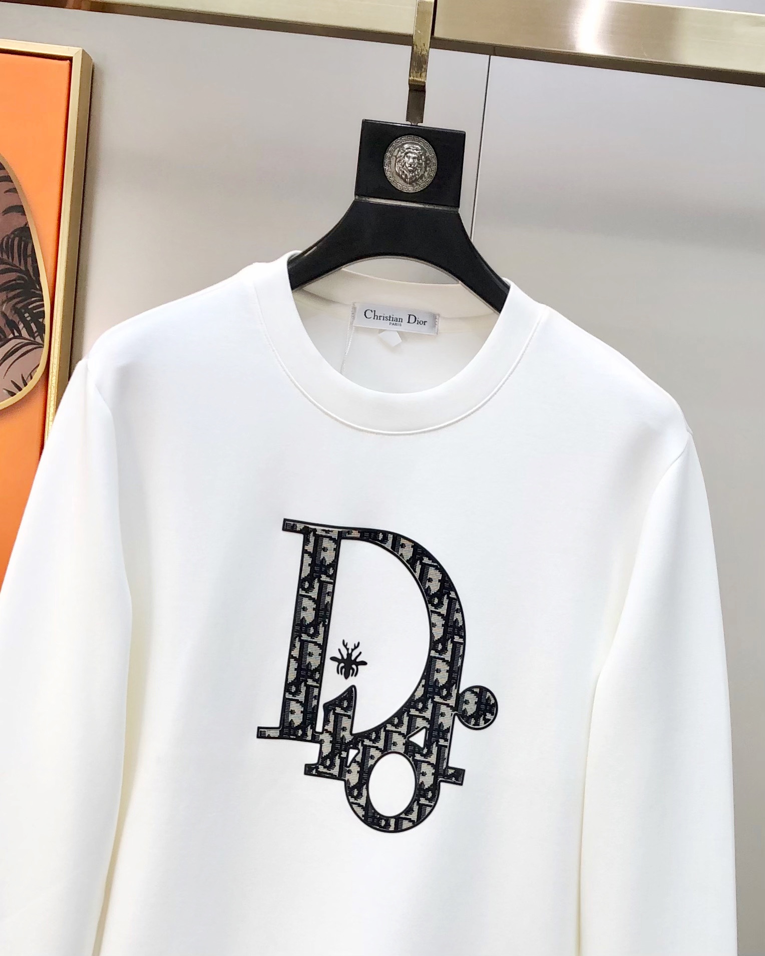Dior Male Hoodie Cotton White M-l-xl
