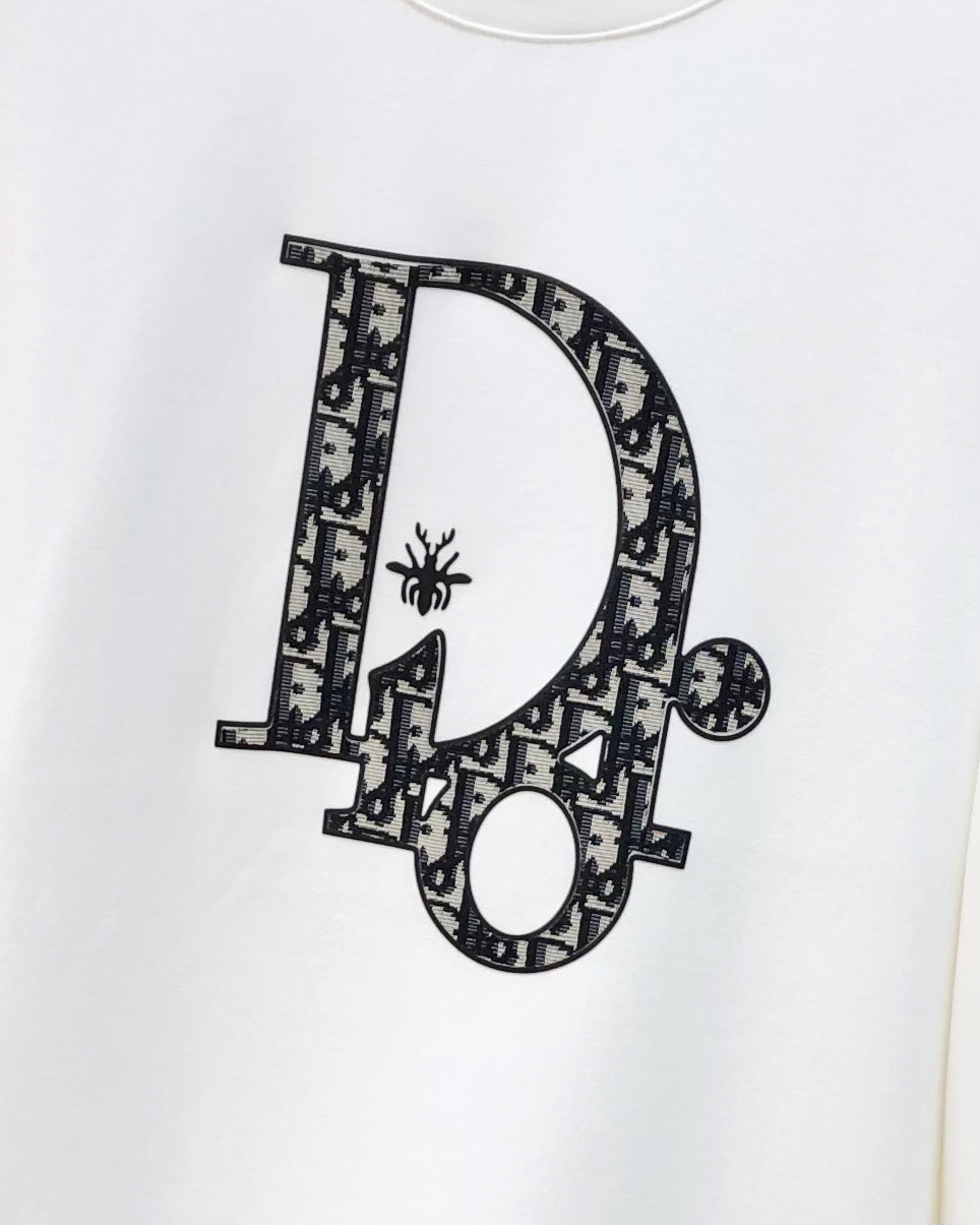 Dior Male Hoodie Cotton White M-l-xl